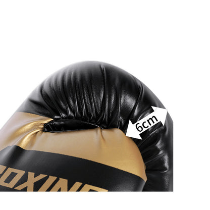 Adult and child boxing gloves