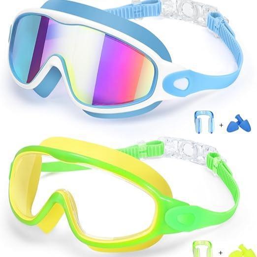Adult Anti-Fog Swimming Goggles with UV Protection