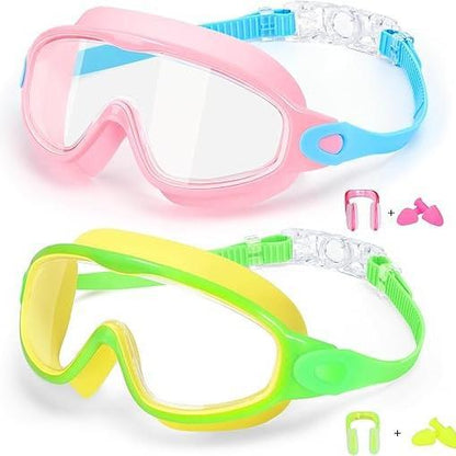 Adult Anti-Fog Swimming Goggles with UV Protection