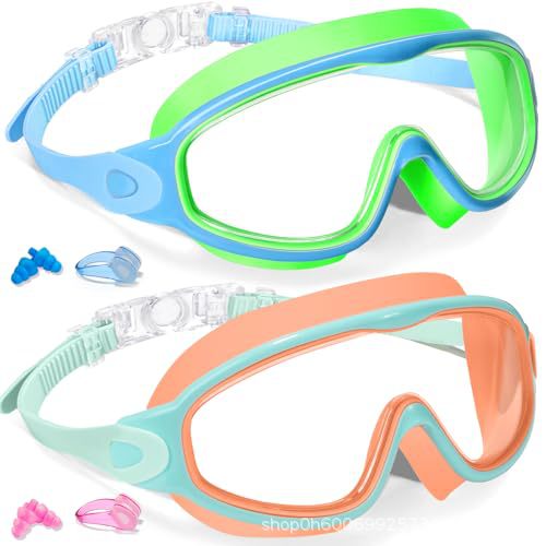 Adult Anti-Fog Swimming Goggles with UV Protection