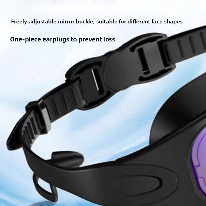 Adult Anti-Fog Swimming Goggles with UV Protection