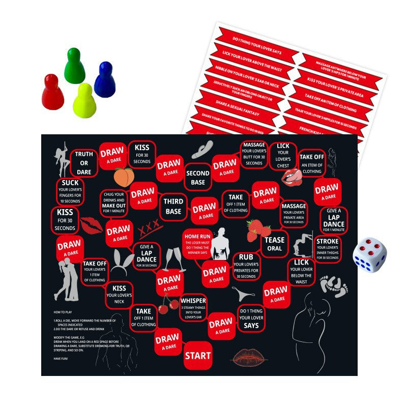 Adult Date Night Drinking Creative Board Game