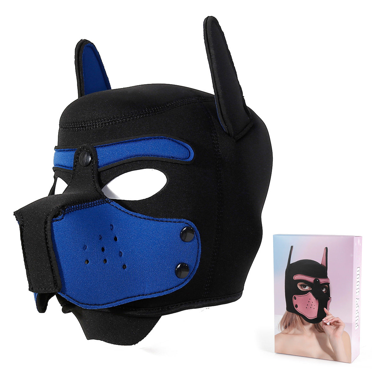 Adult dog head mask