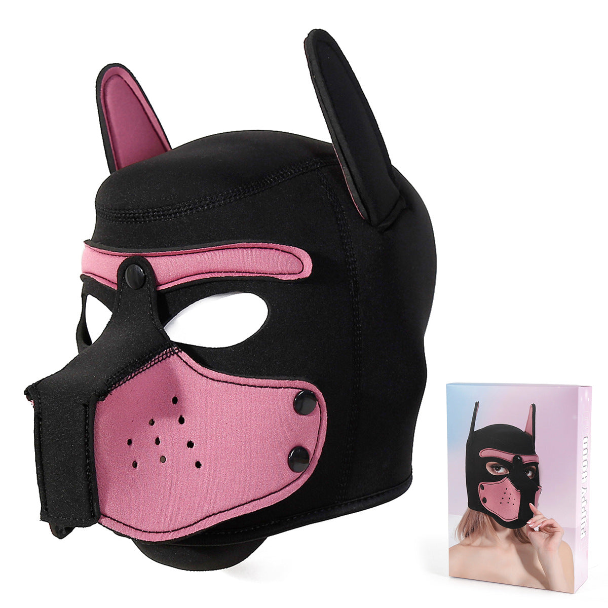 Adult dog head mask
