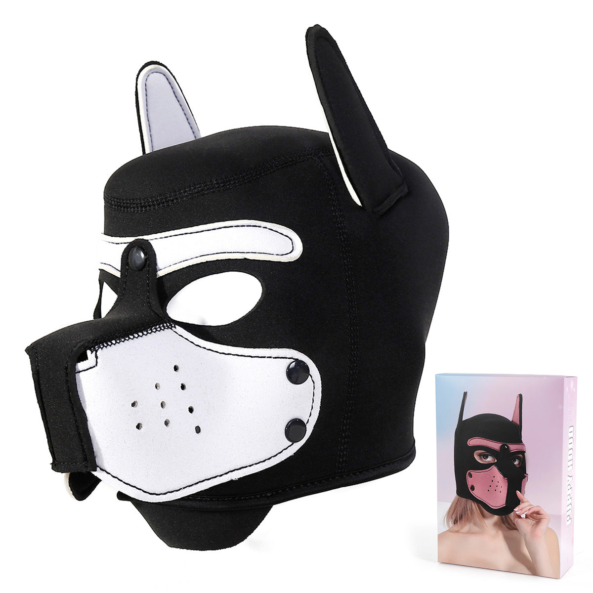 Adult dog head mask
