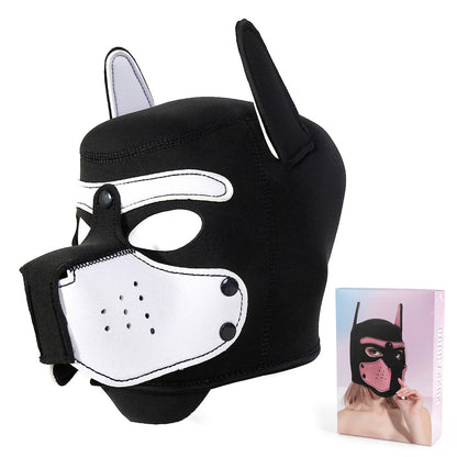 Adult dog head mask