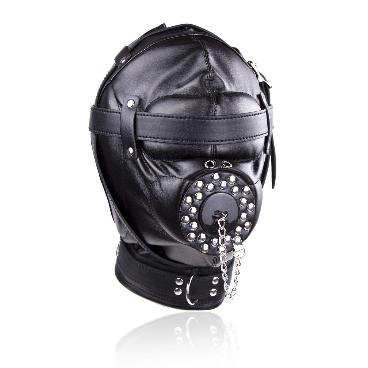 Adult Enclosed Leather Headgear