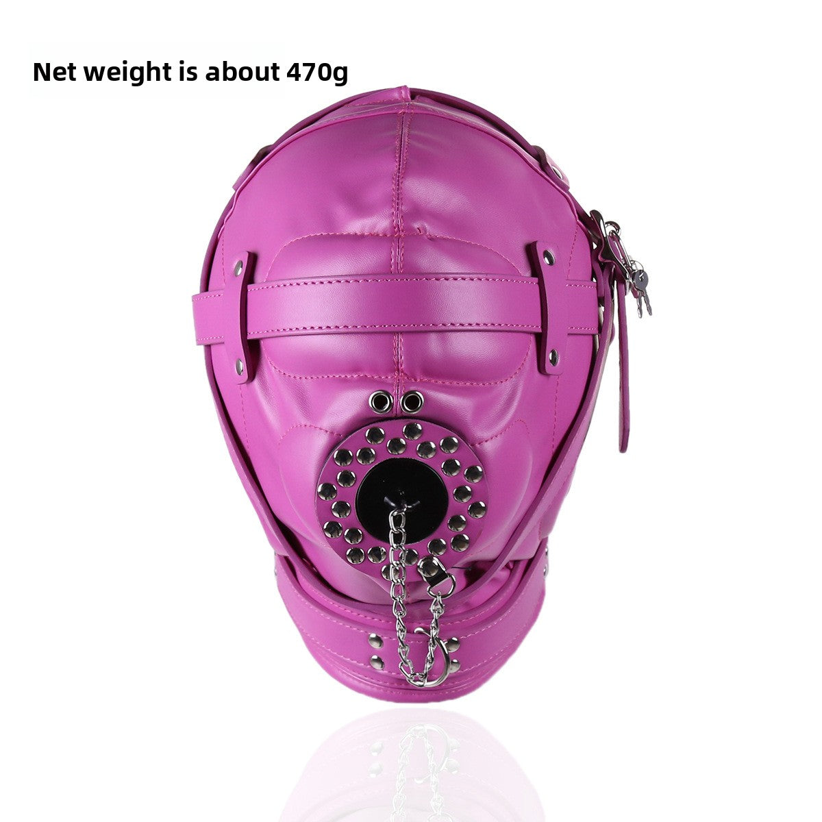 Adult Enclosed Leather Headgear