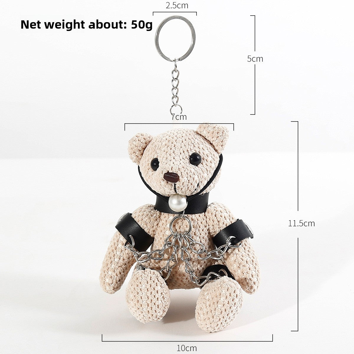 Adult Little Bear plush keychain