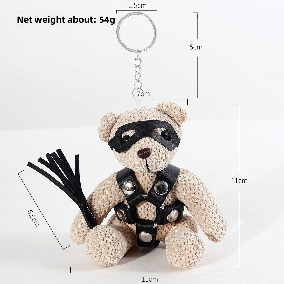 Adult Little Bear plush keychain