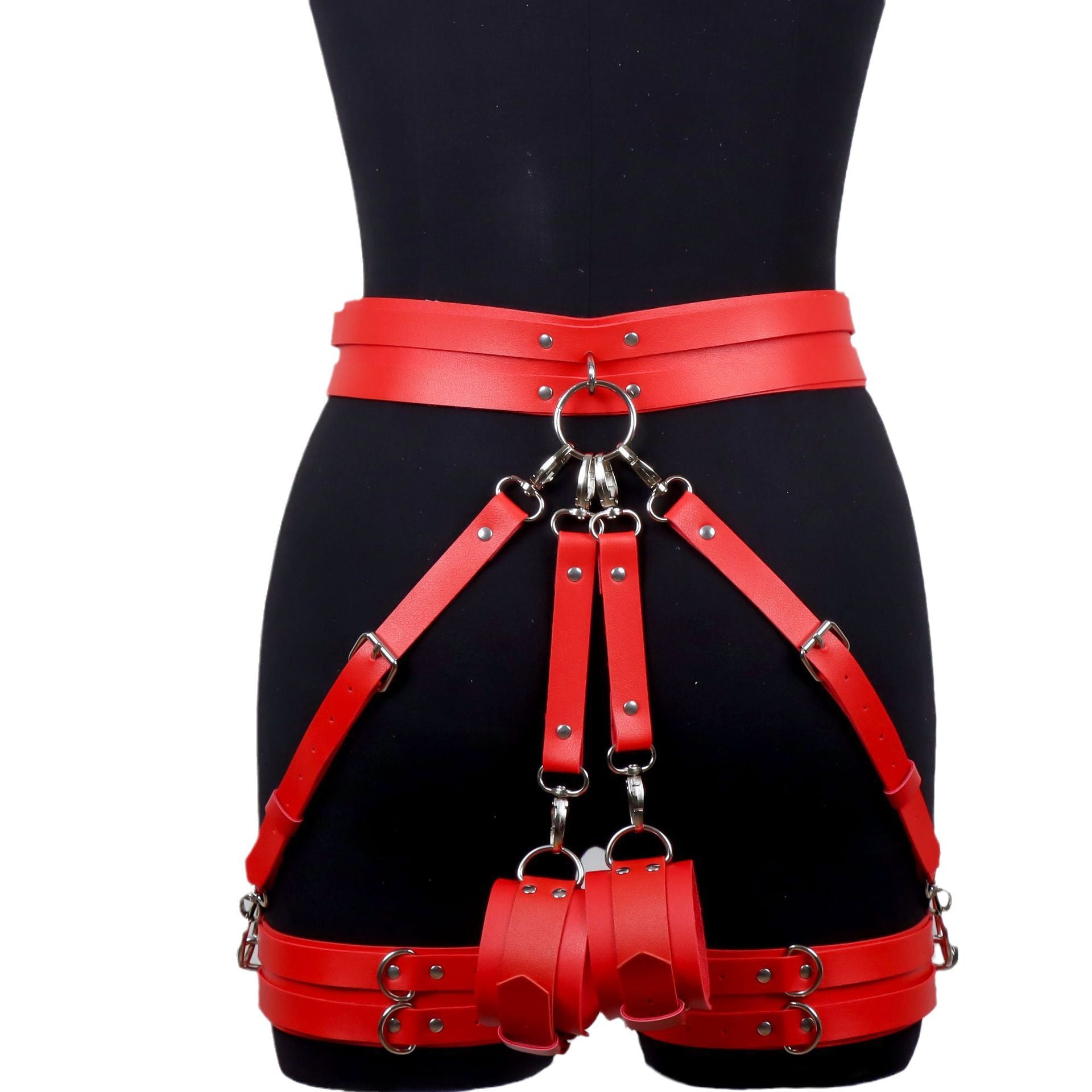 Adult Pleasure Leather Thigh Cuffs