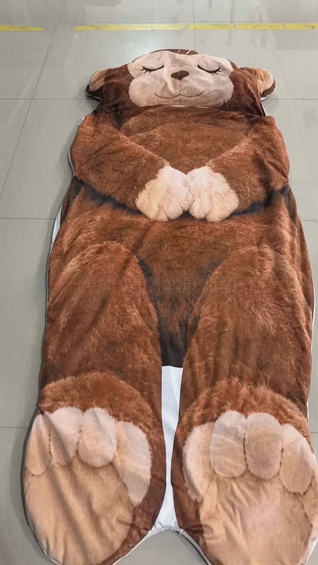 Adult Plush Envelope Sleeping Bag