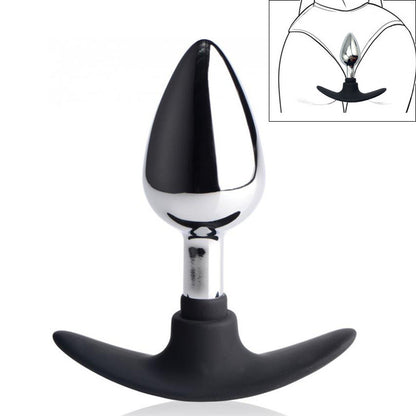 Adult silicone anal plug