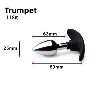 Adult silicone anal plug
