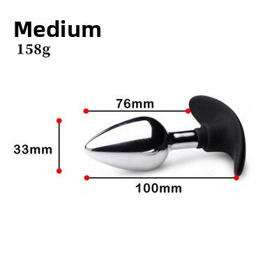 Adult silicone anal plug
