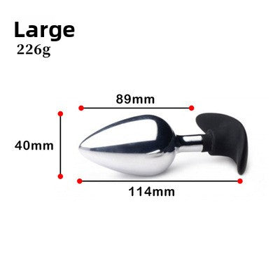 Adult silicone anal plug