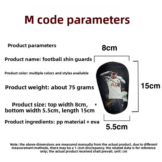Adult soccer shin guards