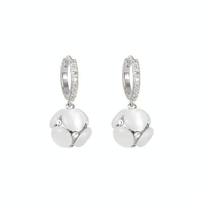 Advanced Cat's Eye Earrings New Fashionable Women's Light Luxury Niche Design Internet Celebrity Hot Elegant Earrings