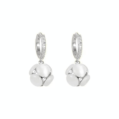 Advanced Cat's Eye Earrings New Fashionable Women's Light Luxury Niche Design Internet Celebrity Hot Elegant Earrings