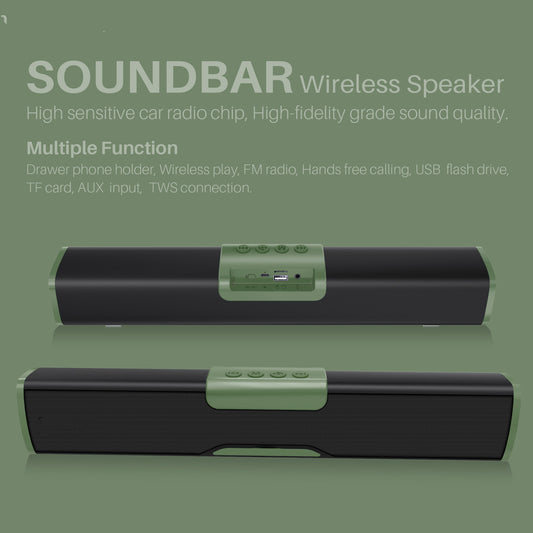 Wireless Bluetooth Speaker – Portable Card‑Insertion Design