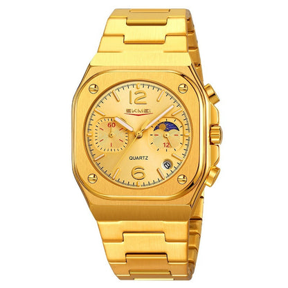 Buy Mens Casual Waterproof Multifunctional Quartz Watch