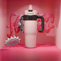 Pink 1260ml Tea Storage