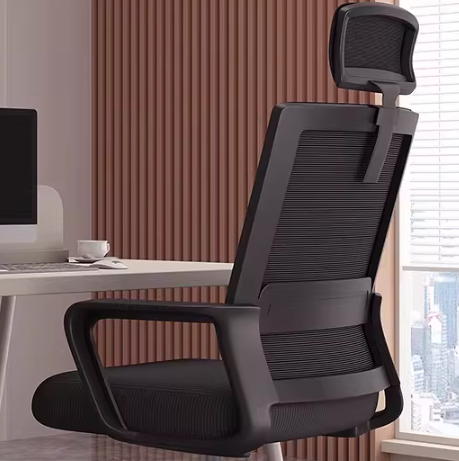 Adjustable Lumbar Support Ergonomic Office Chair for Comfort