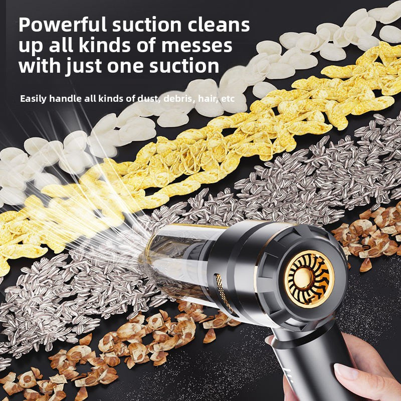 Cordless Car Vacuum Cleaner with Blowing Function Portable
