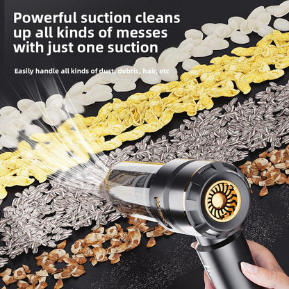 Cordless Car Vacuum Cleaner with Blowing Function Portable