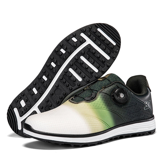 Breathable Rubber Sole Golf Shoes Lightweight and Durable