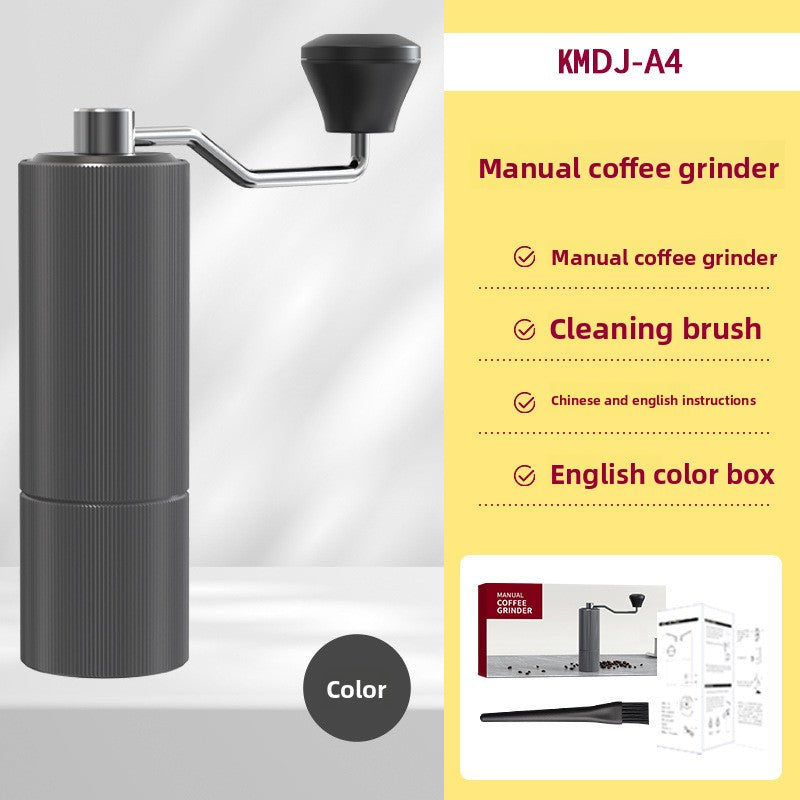 Manual Coffee Grinder with Hand Crank for Home and Travel