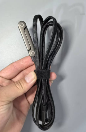 Foldable Bracket Data Cable – Fast Charging 2-in-1 Type-C Cable