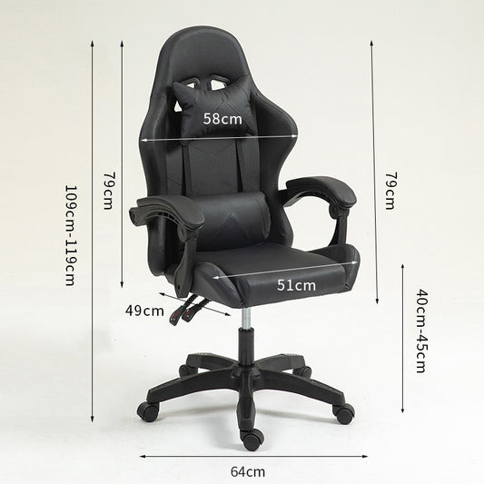 Adjustable Ergonomic Gaming Office Chair for Comfort and Play