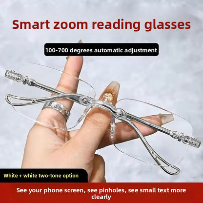 Smart Reading Glasses Auto Focus Anti Blue Light
