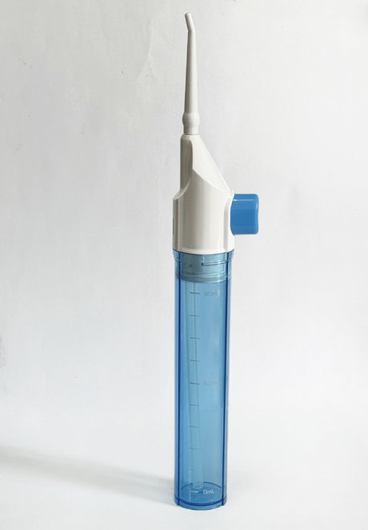 Portable Manual Dental Water Flosser for Daily Oral Care