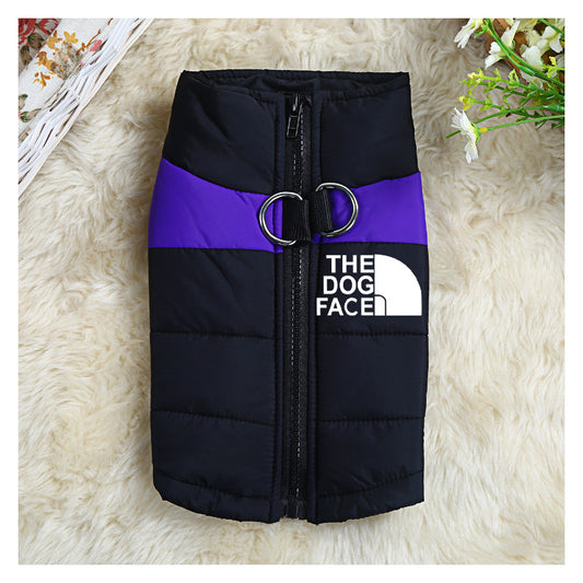 Winter Thermal Vest – Waterproof Dog Clothes for Cold Weather