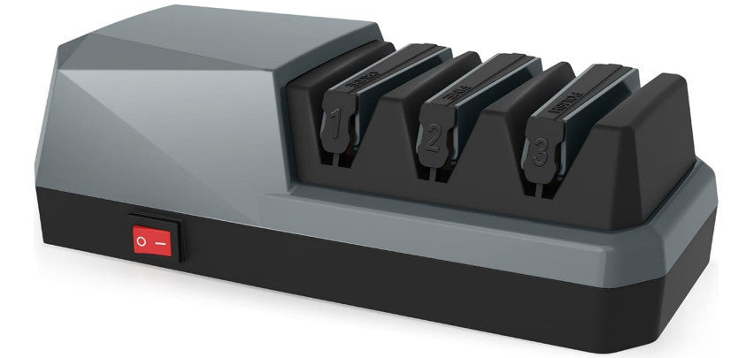 Professional Electric Kitchen Knife Sharpener with Adapters