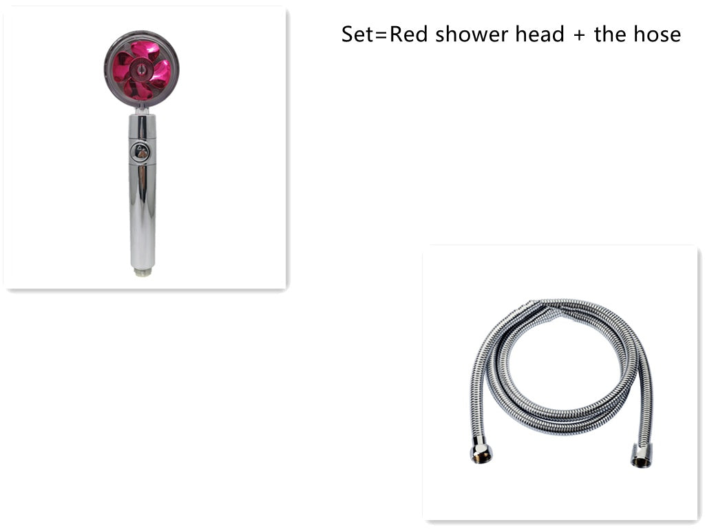 Buy Shower Head Water Saving – 360° Rotating ABS Rain Nozzle