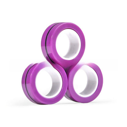 Magnetic Rotating Fidget Bracelet Toy for Kids Stress Relief