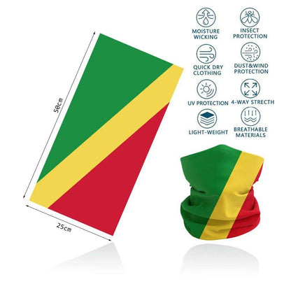 African Flag Design Polyester