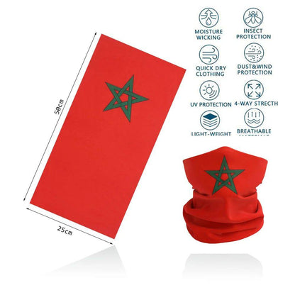 African Flag Design Polyester