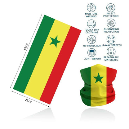 African Flag Design Polyester