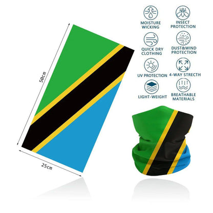 African Flag Design Polyester