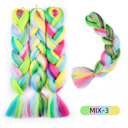 African High-Temperature Silk Braids