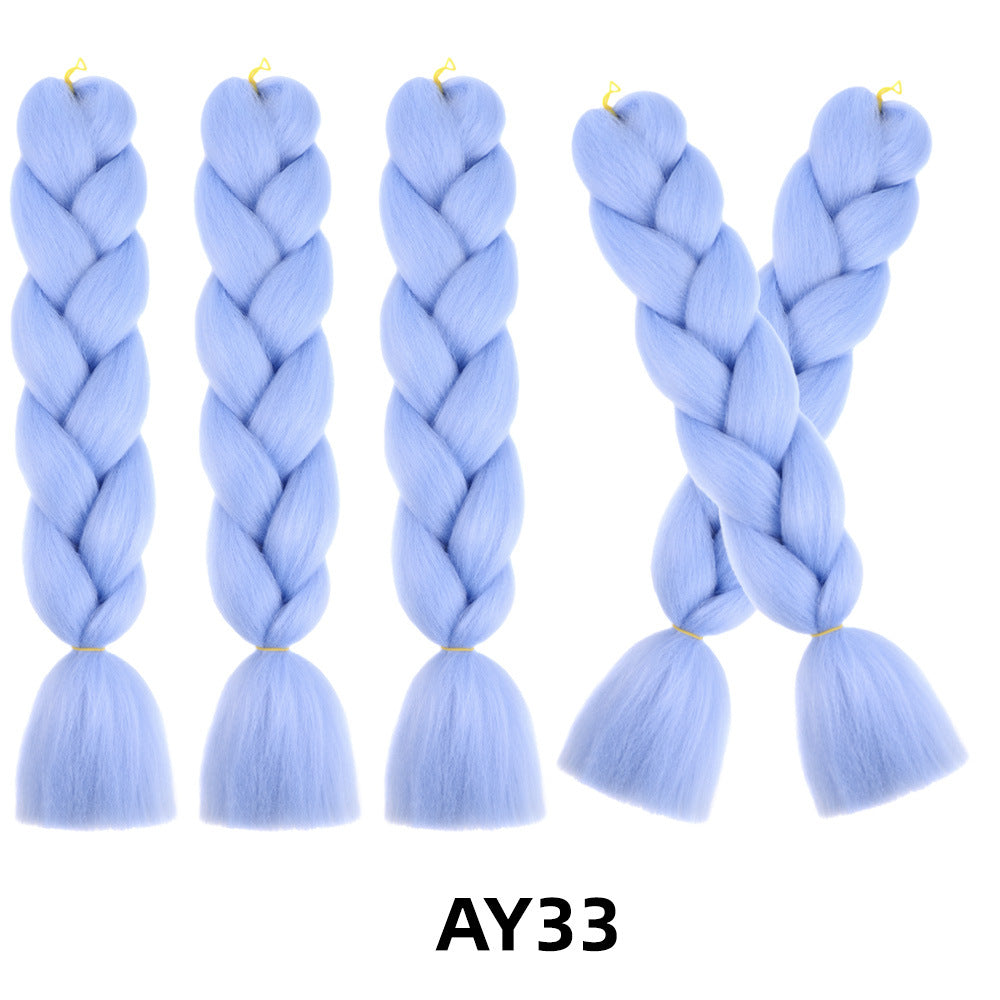African High-Temperature Silk Braids