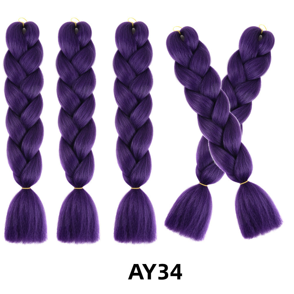 African High-Temperature Silk Braids
