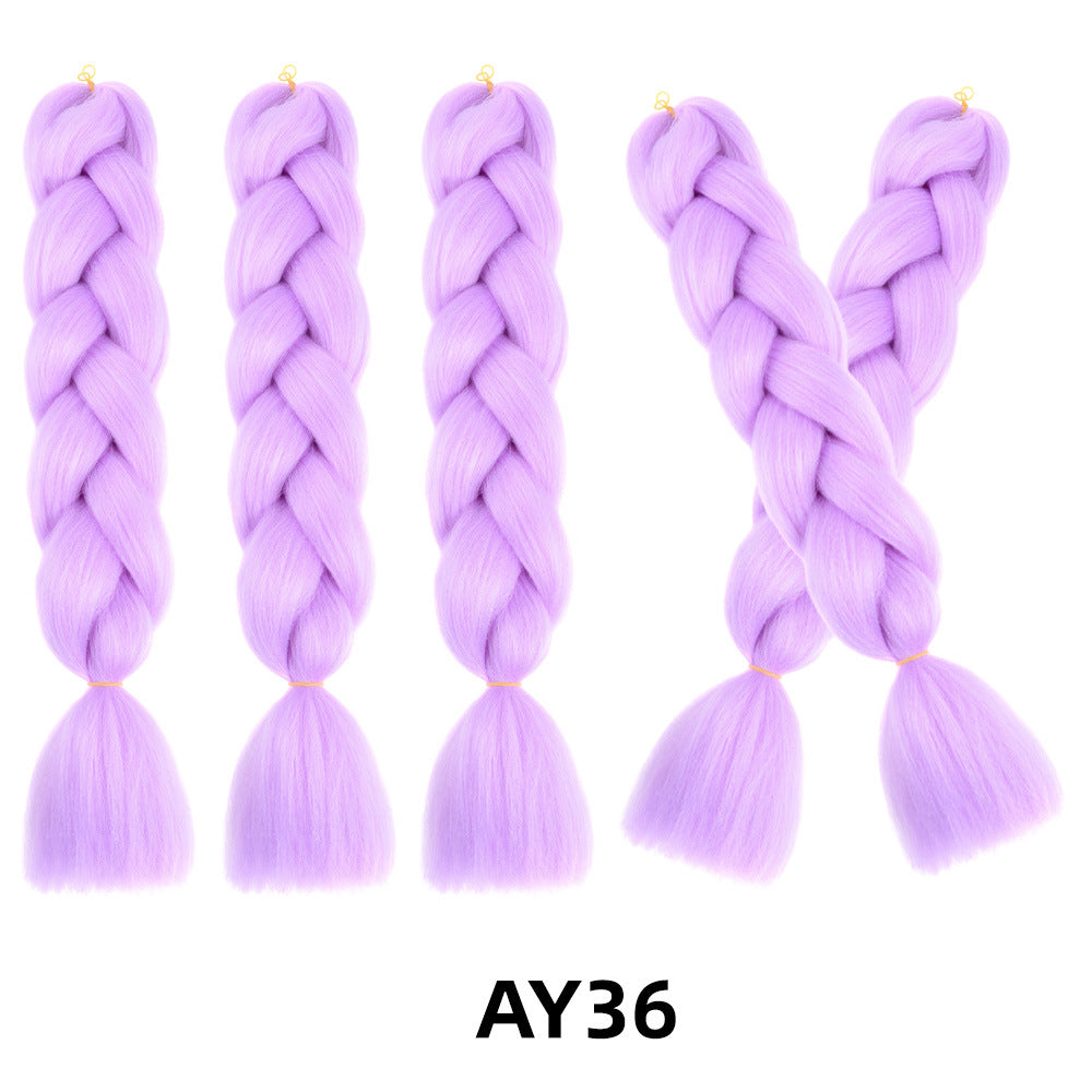 African High-Temperature Silk Braids