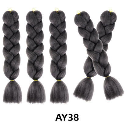 African High-Temperature Silk Braids
