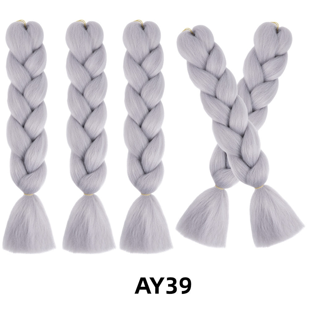 African High-Temperature Silk Braids
