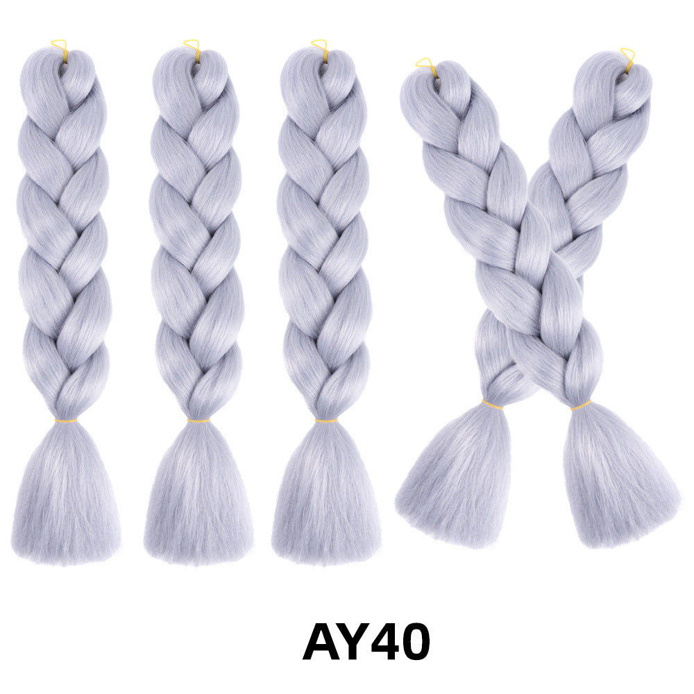 African High-Temperature Silk Braids